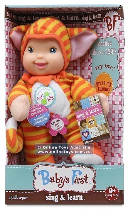 Baby's First - Sing and Learn - Tiger Outfit
