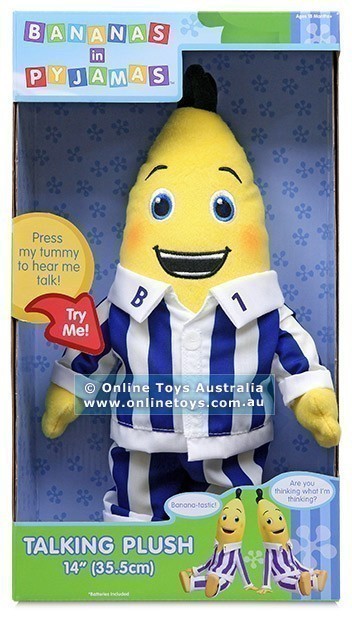 Bananas in Pyjamas - 14inch Talking Plush - B1