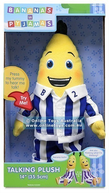 Bananas in Pyjamas - 14inch Talking Plush - B2