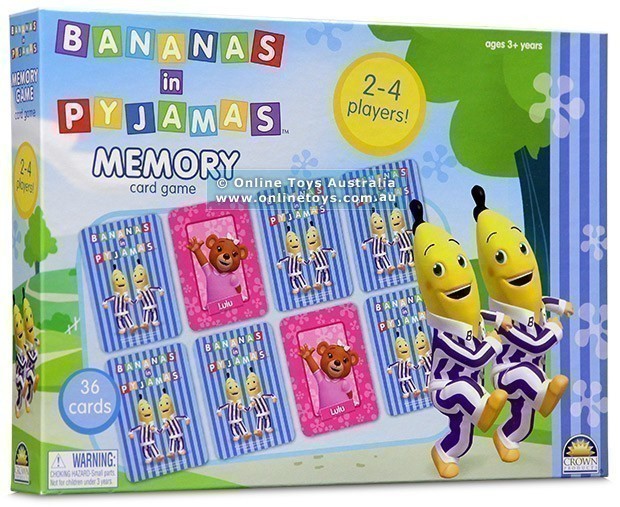 Bananas in Pyjamas - Memory Game