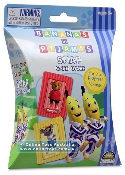 Bananas in Pyjamas - Snap Card Game