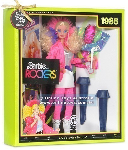Barbie - 50th Anniversary - 1986 Barbie and the Rockers Doll