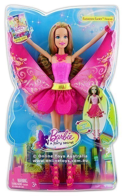 Barbie - A Fairy Secret - Co Star Doll - Pink