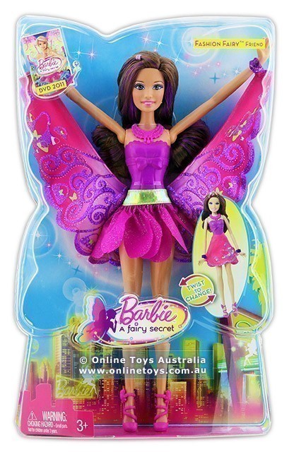 Barbie - A Fairy Secret - Co Star Doll - Purple