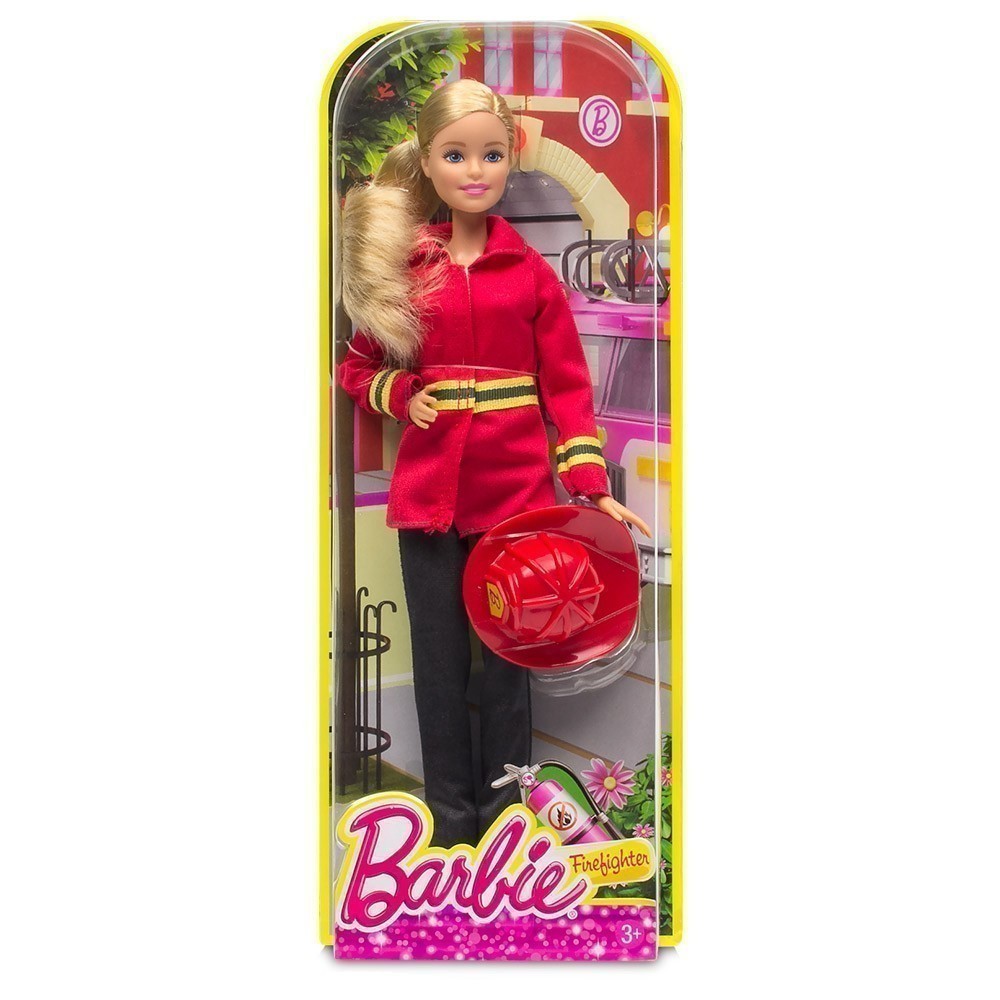 Barbie - Careers Fire Fighter Doll