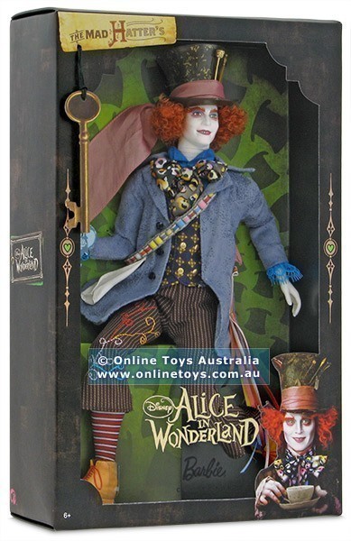 Barbie Collector - Alice in Wonderland - Mad Hatter Doll