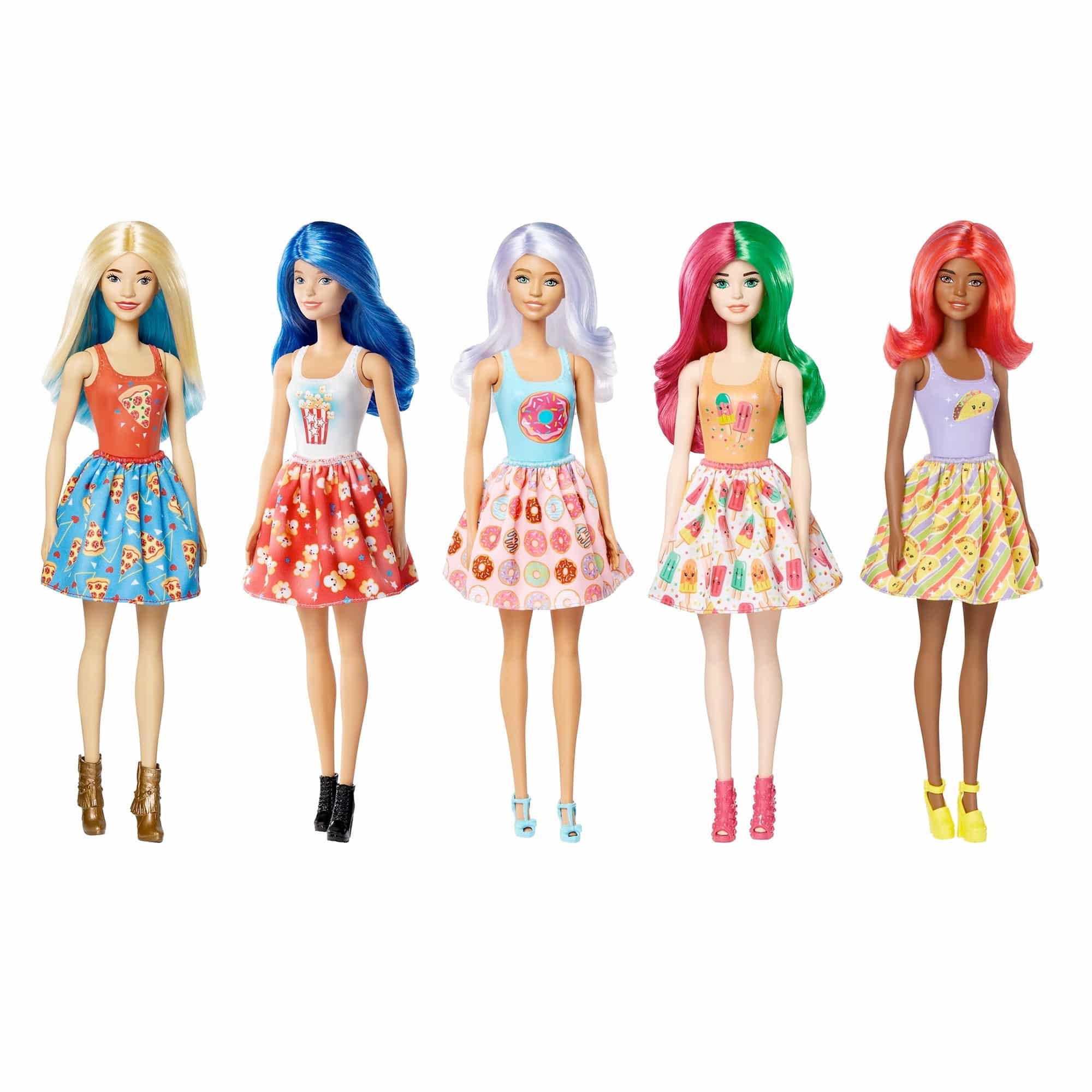 Barbie - Colour Reveal Doll - Foodie Theme