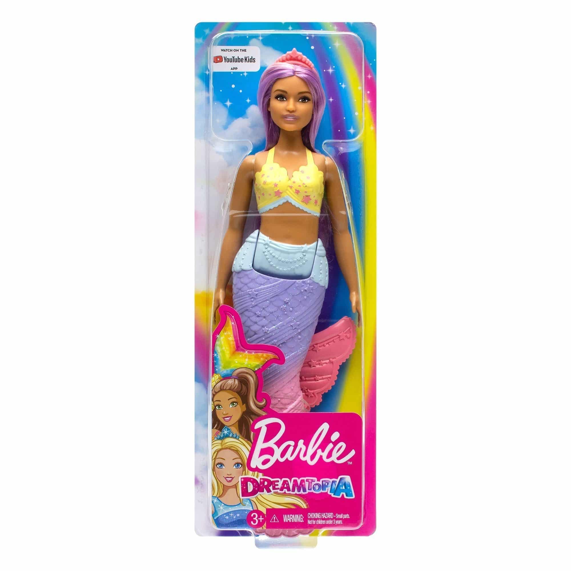 Barbie Dreamtopia - Mermaid Doll - Purple Hair