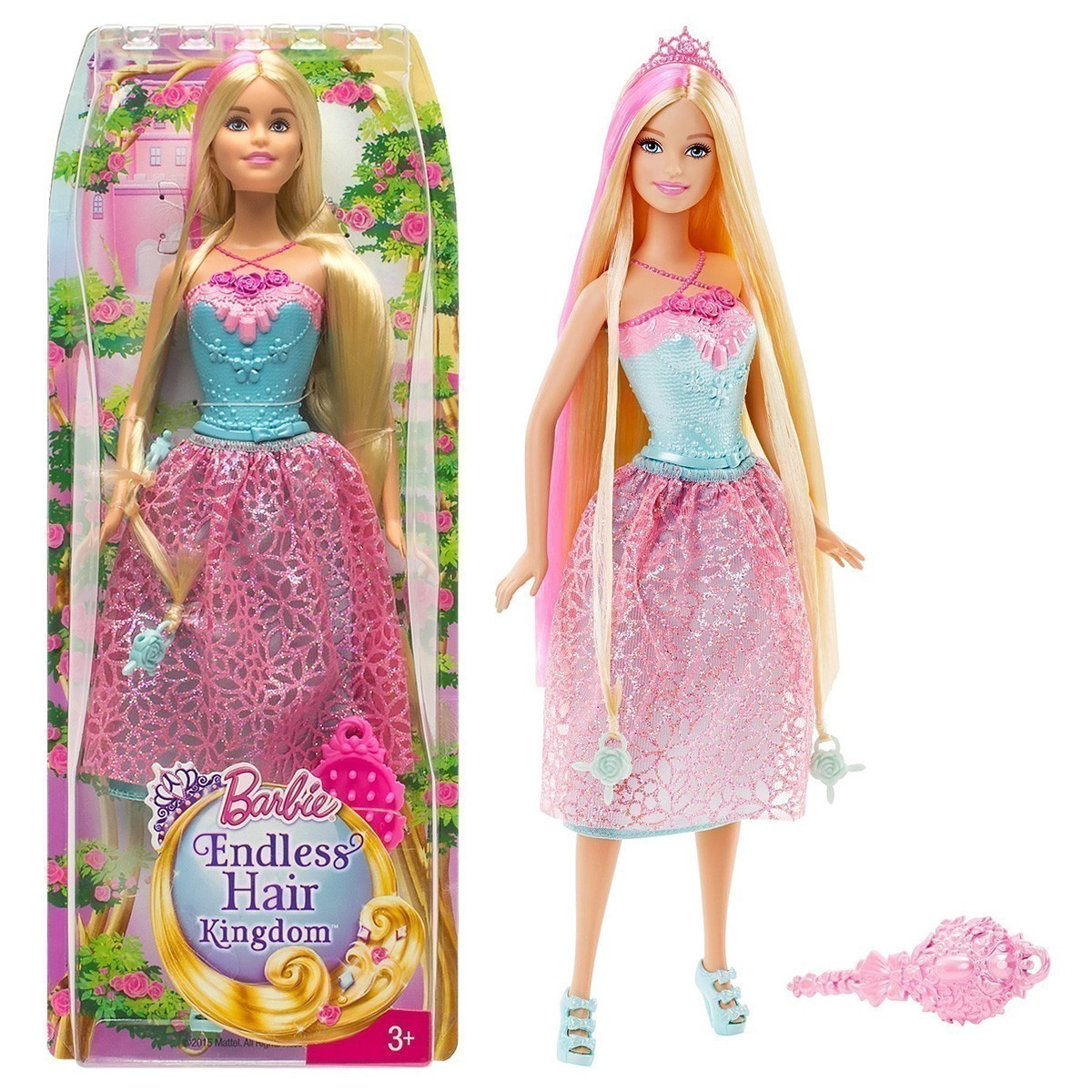 Barbie - Endless Hair Kingdom - Blonde Princess Doll