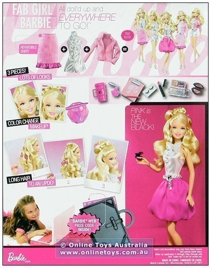 Barbie - Fab Girl Barbie Doll