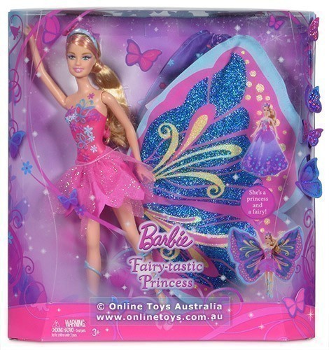 Barbie - Fairy-tastic Princess Doll - Pink