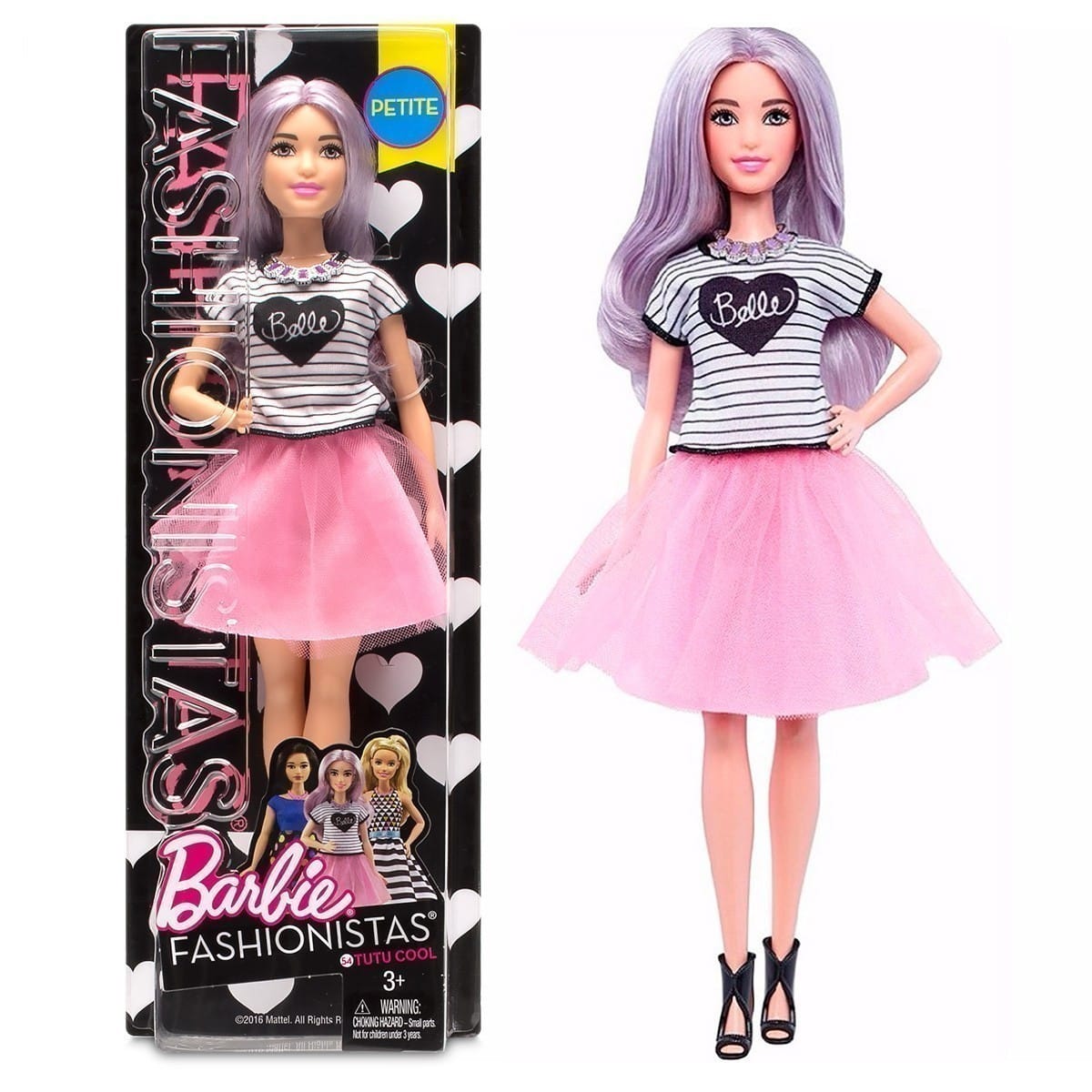 Barbie - Fashionistas Doll #54 Tutu Cool - Petite