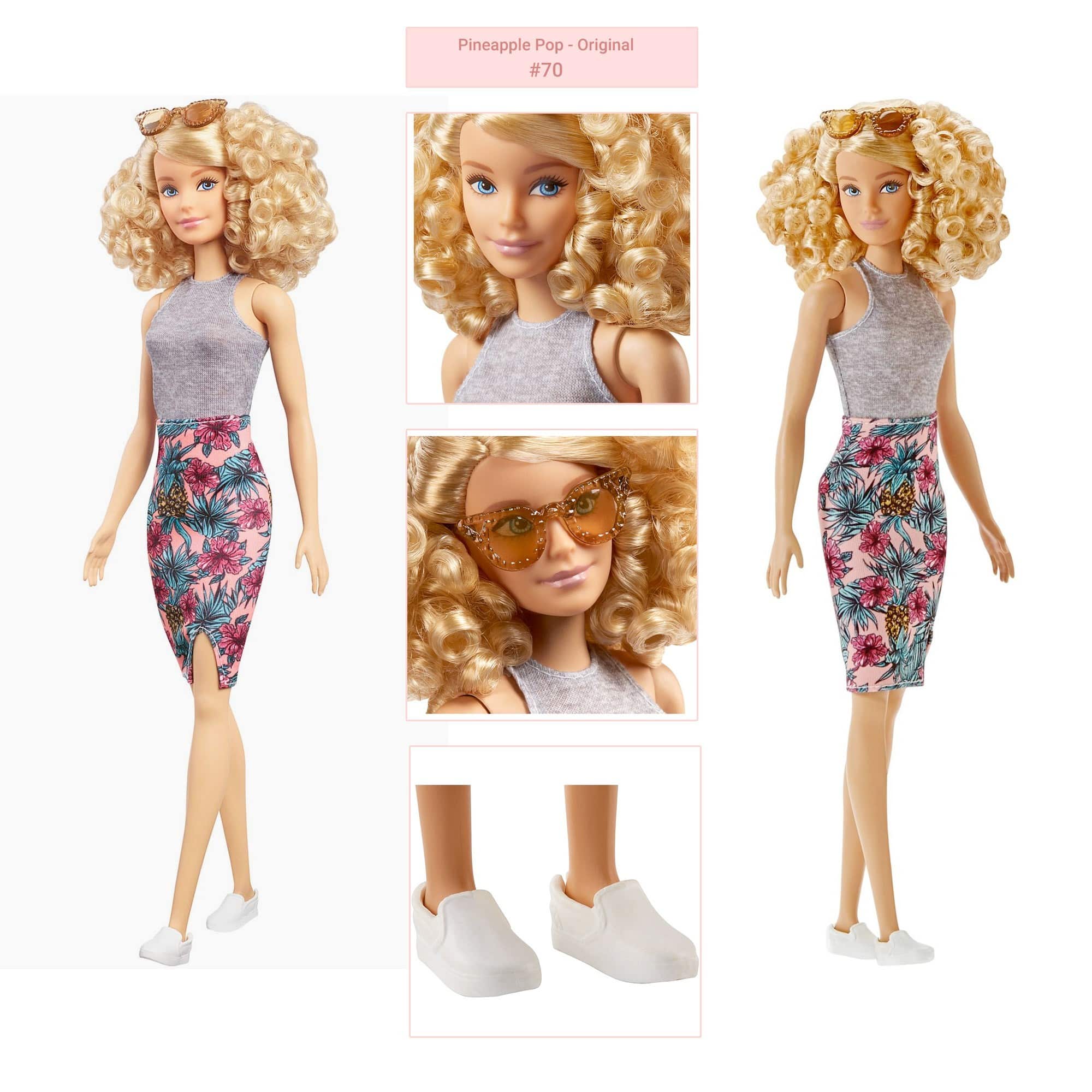 Barbie® - Fashionistas Doll - Pineapple Pop #70