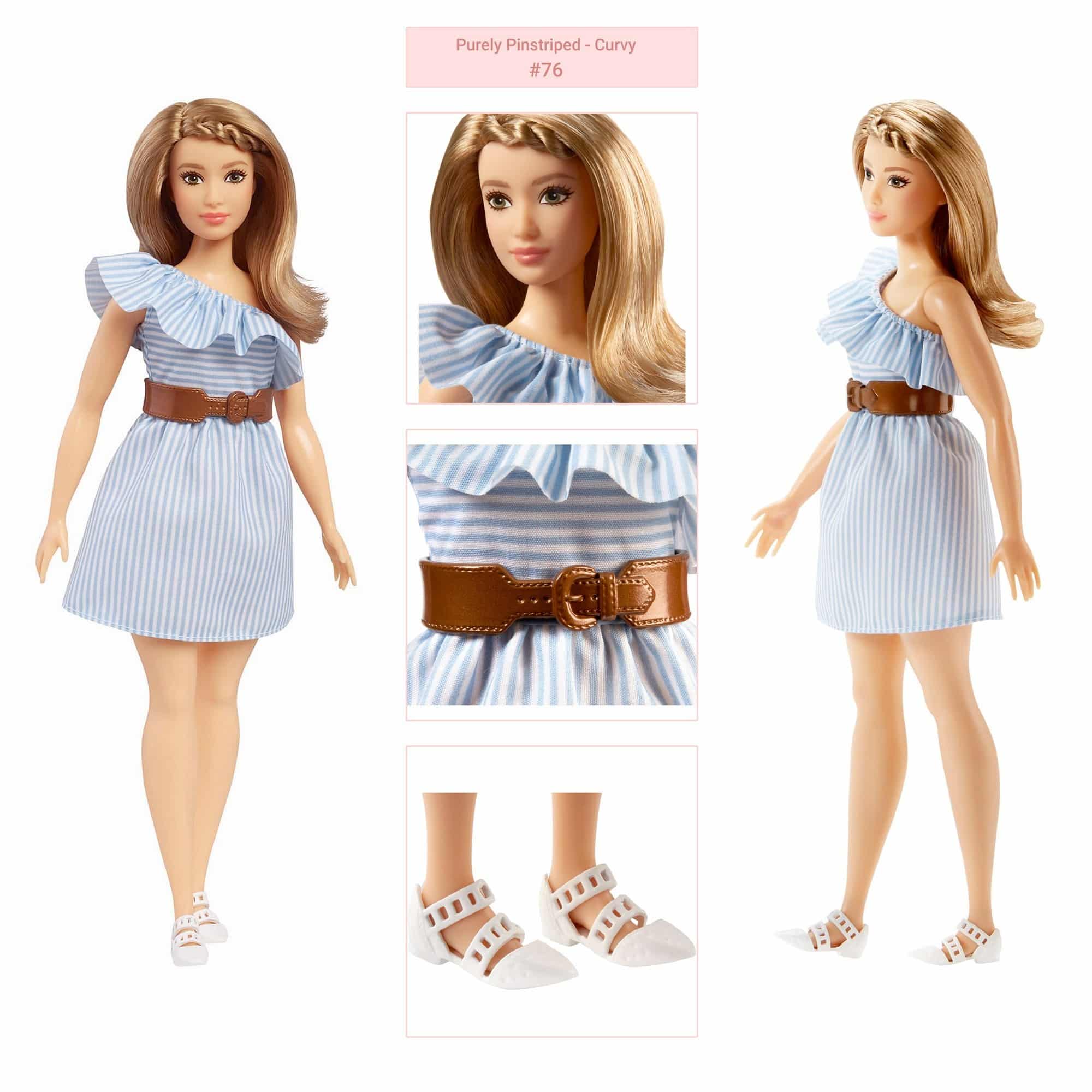 Barbie® - Fashionistas Doll - Purely Striped #76