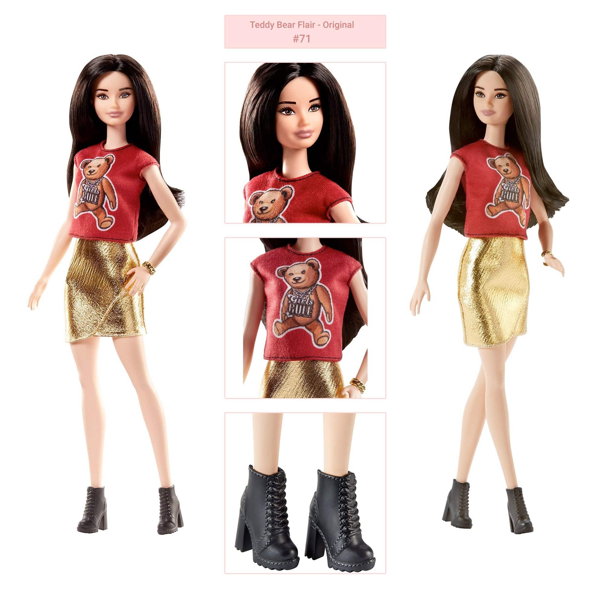 Barbie® - Fashionistas Doll - Teddy Bear Flair #71