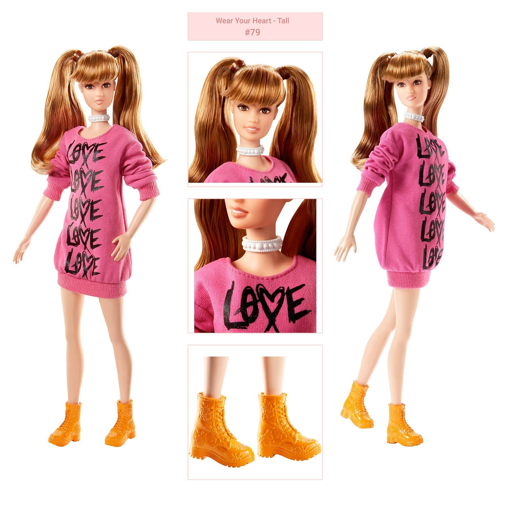Barbie® - Fashionistas Doll - Wear Your Heart #79