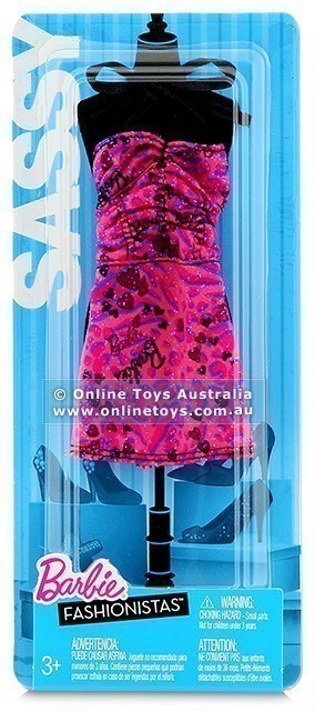 Barbie - Fashionistas FAB Dress - Sassy