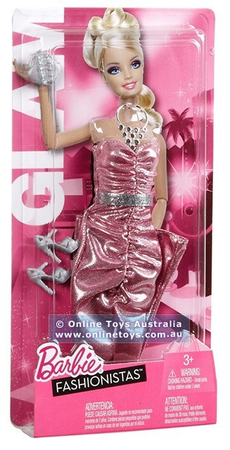 Barbie - Fashionistas FAB Fashion Gowns - Glam