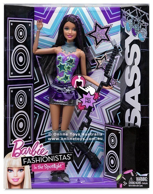 Barbie - Fashionistas In The Spotlight - Sassy