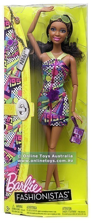 Barbie - Fashionistas Nikki Doll W3899