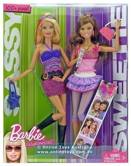 Barbie - Fashionistas Sassy and Sweetie Dolls