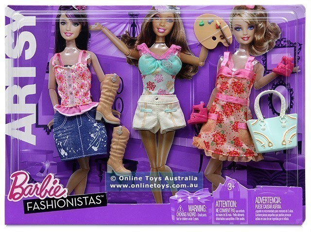 Barbie Fashionistas - Sweet Wardrobe - Artsy 7489