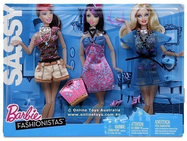 Barbie Fashionistas - Sweet Wardrobe - Sassy 7491