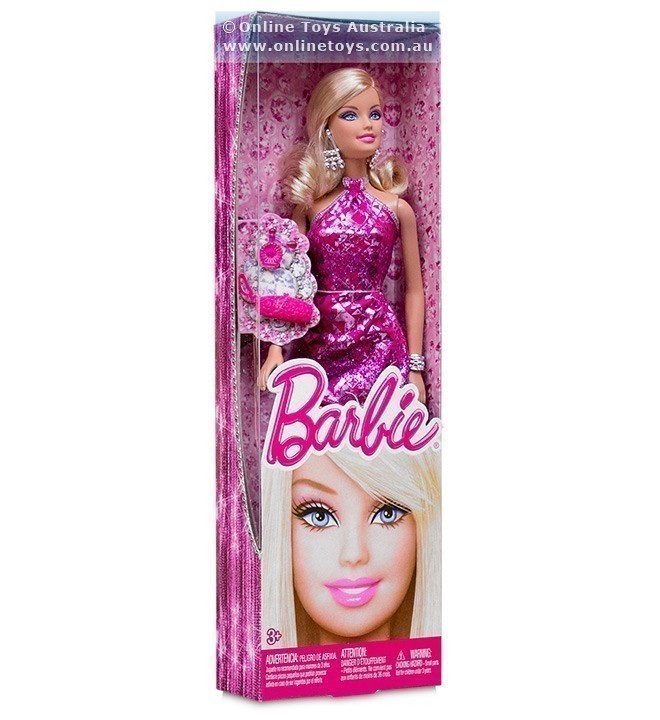 Barbie Glitz Doll - Red X9587