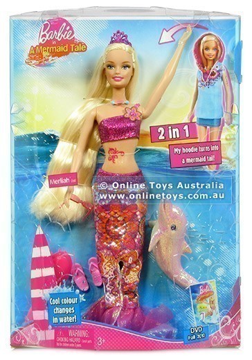 Barbie - In a Mermaid Tale - 2-in-1 Merliah Doll