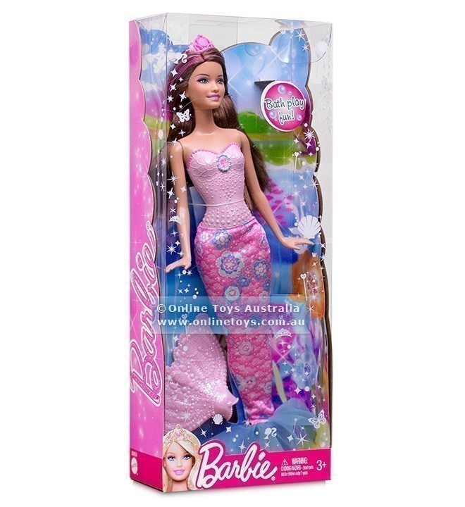 Barbie - Mermaid Doll - Brunette X9454