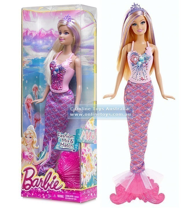 Barbie - Mermaid Doll - Pink Top BCN81