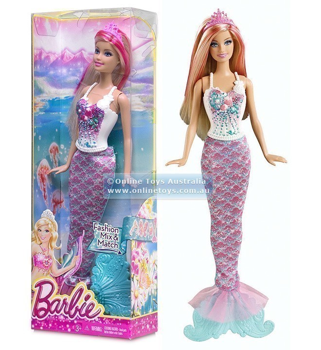 Barbie - Mermaid Doll - White Top BCN82