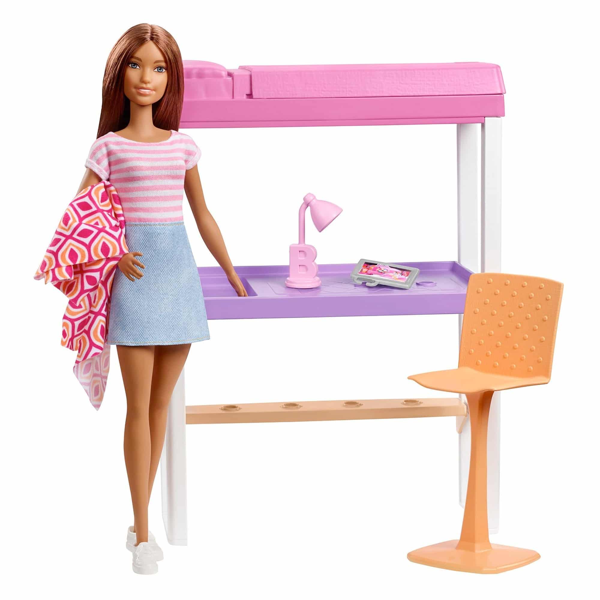 Barbie - Room & Doll - Loft Bed