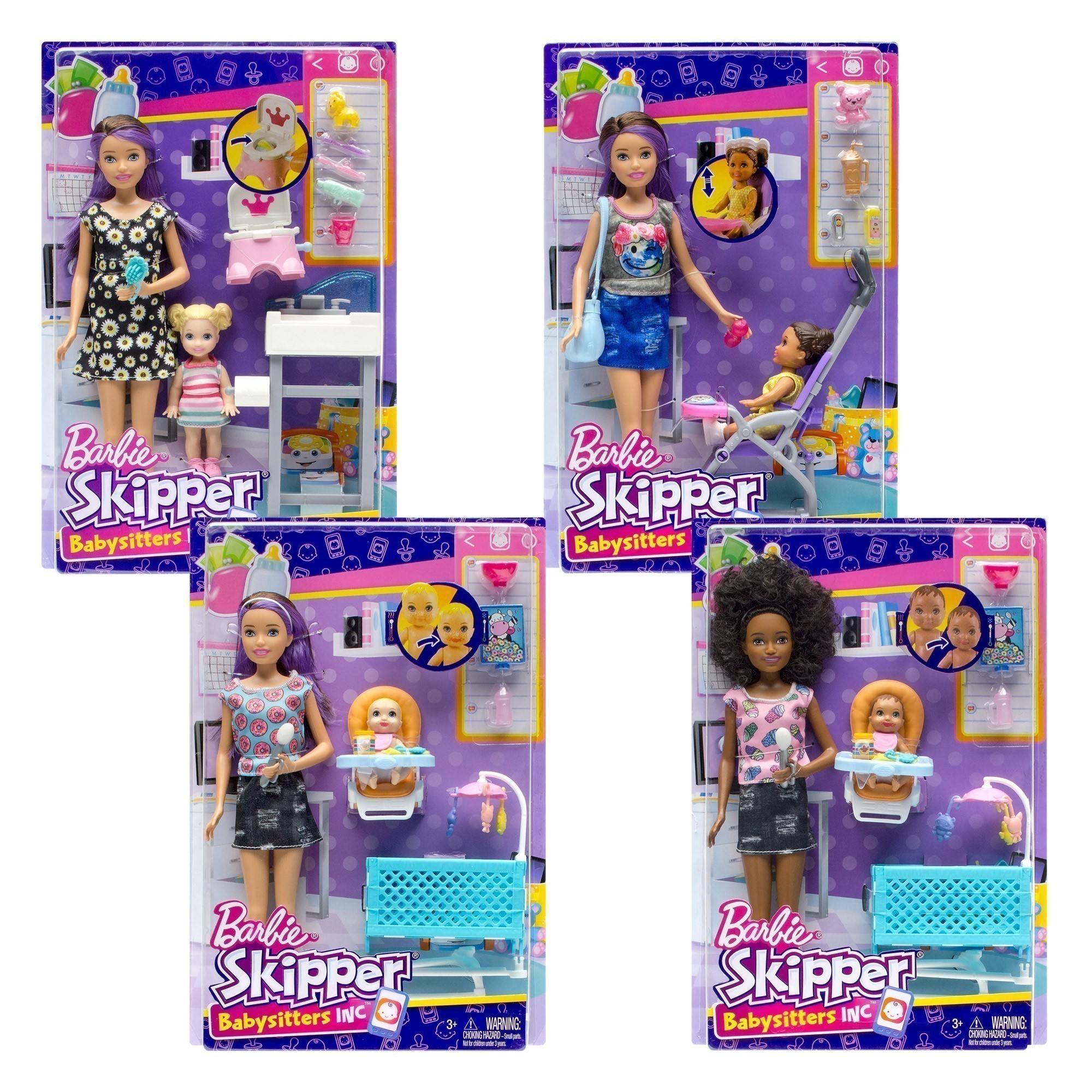 Barbie® - Skipper Babysitters Inc - Doll & Playset Asst