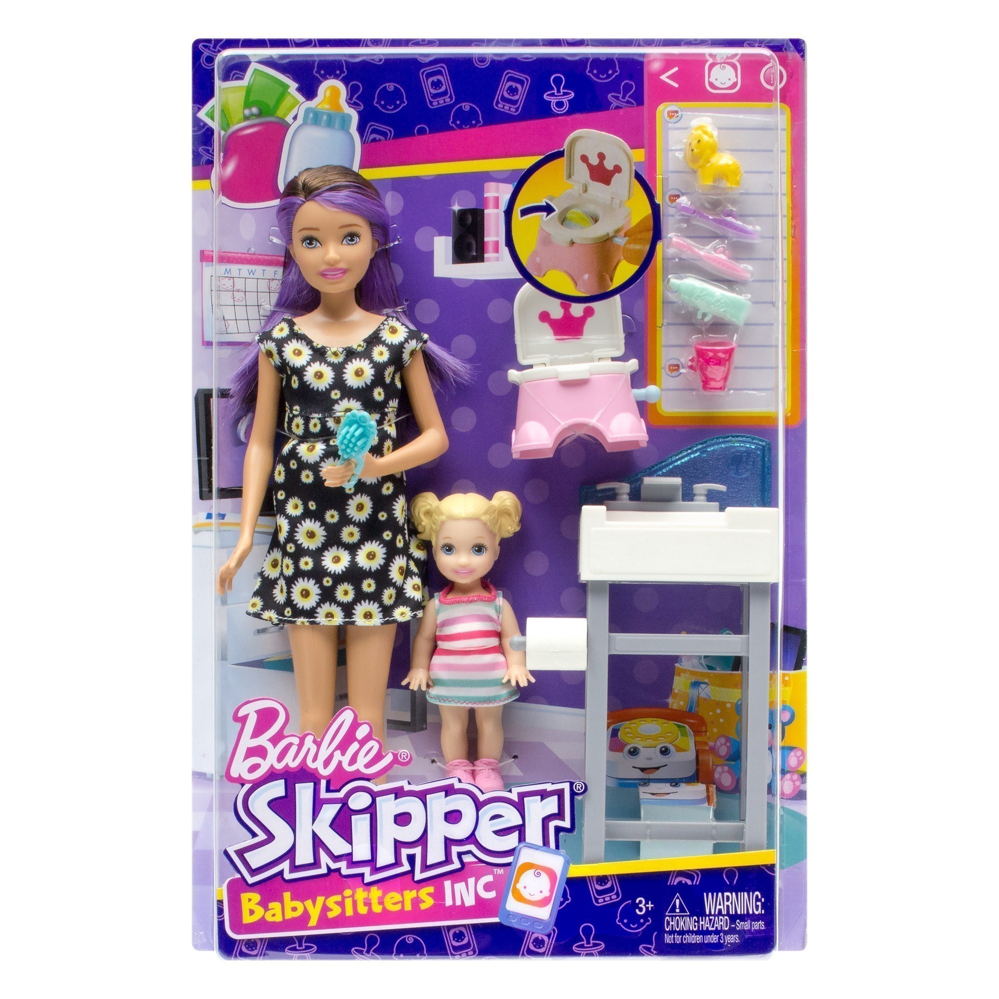 Barbie® - Skipper Babysitters Inc - Doll & Playset - Doll With Daisy Dress
