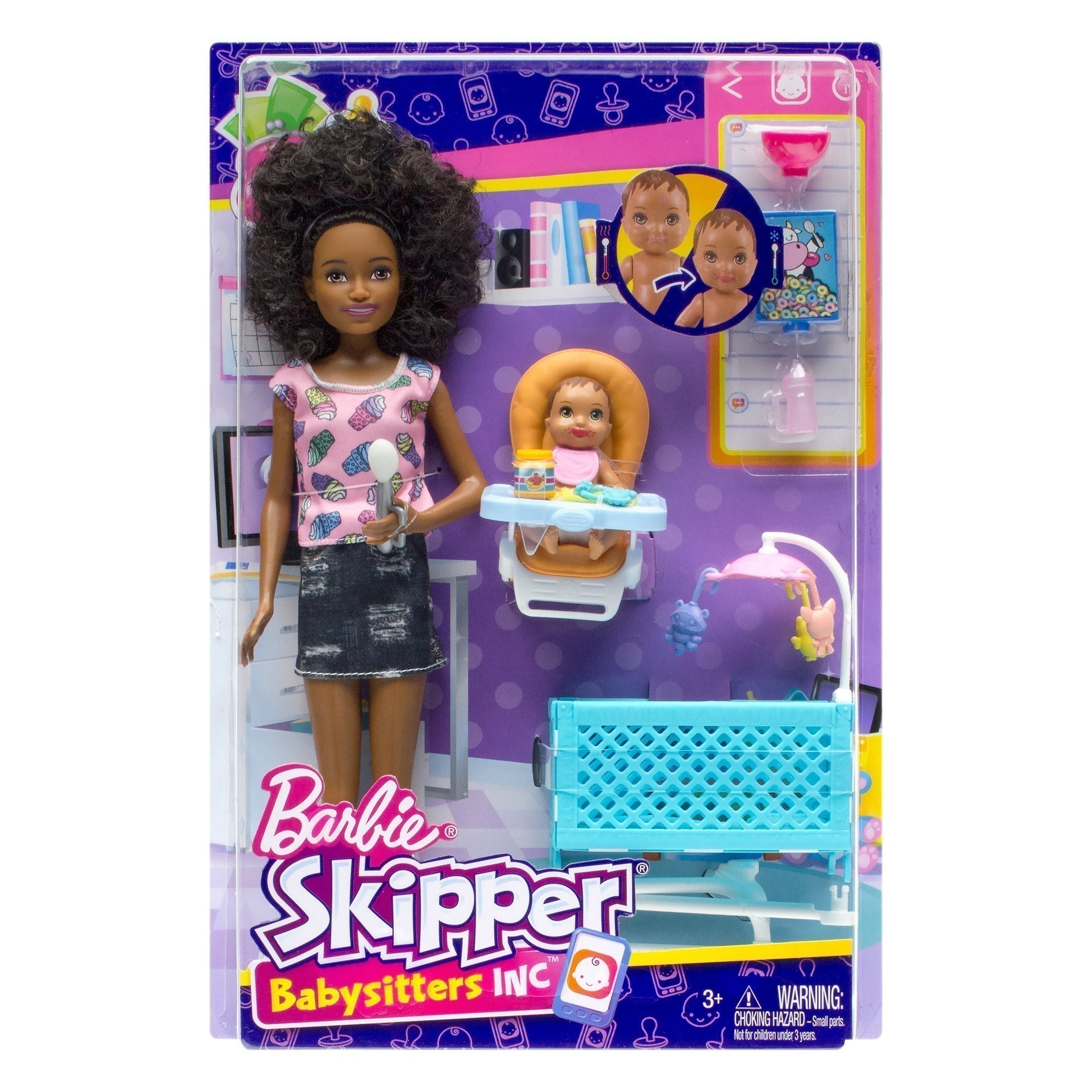 Barbie - Skipper Babysitters Inc - Doll & Playset Doll With Icecream T-Shirt