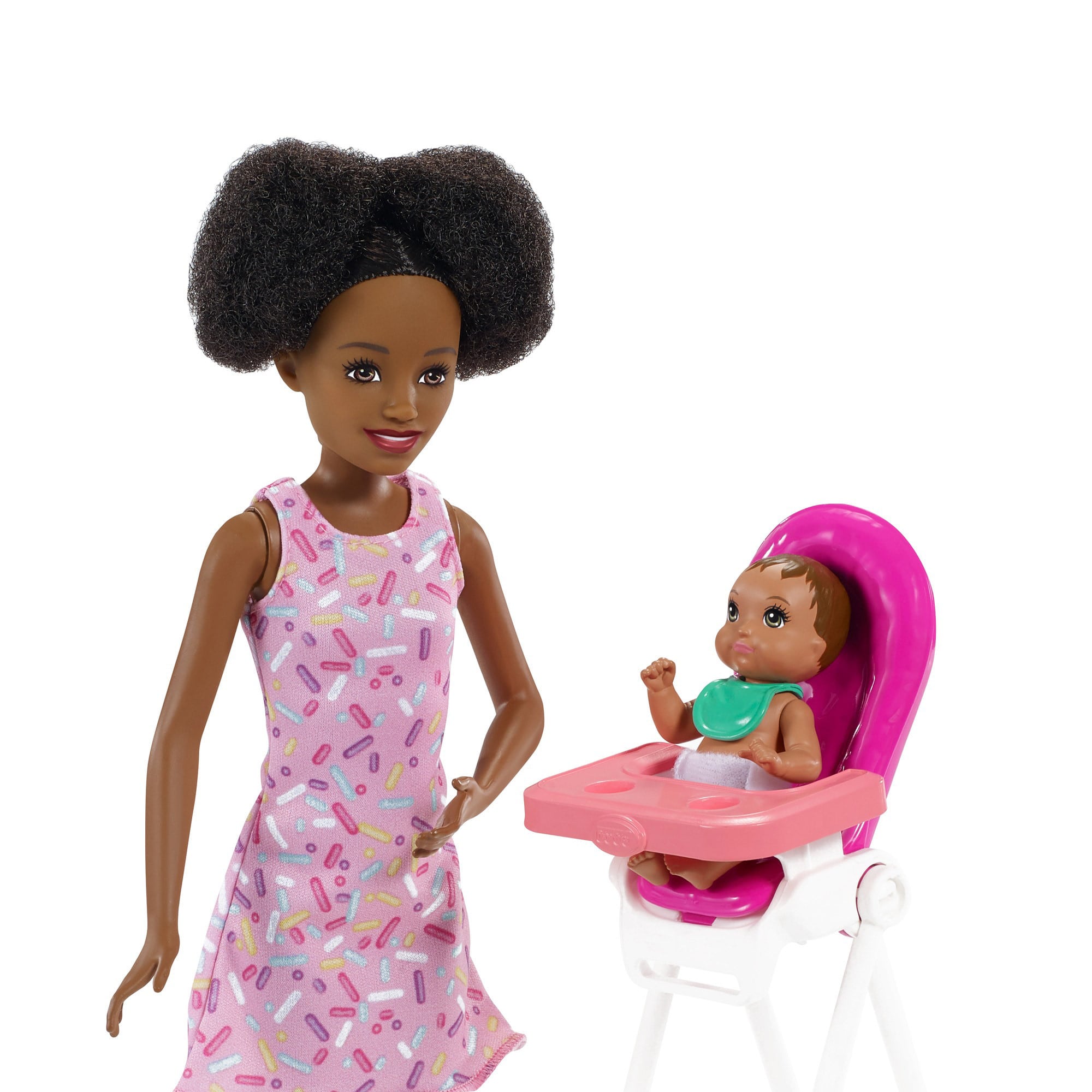 Barbie - Skipper Babysitters Inc - Party-Themed African American Doll Playset