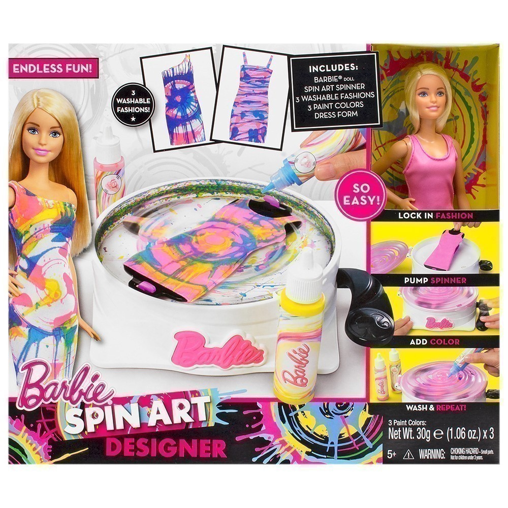 Barbie - Spin Art Designer With Doll