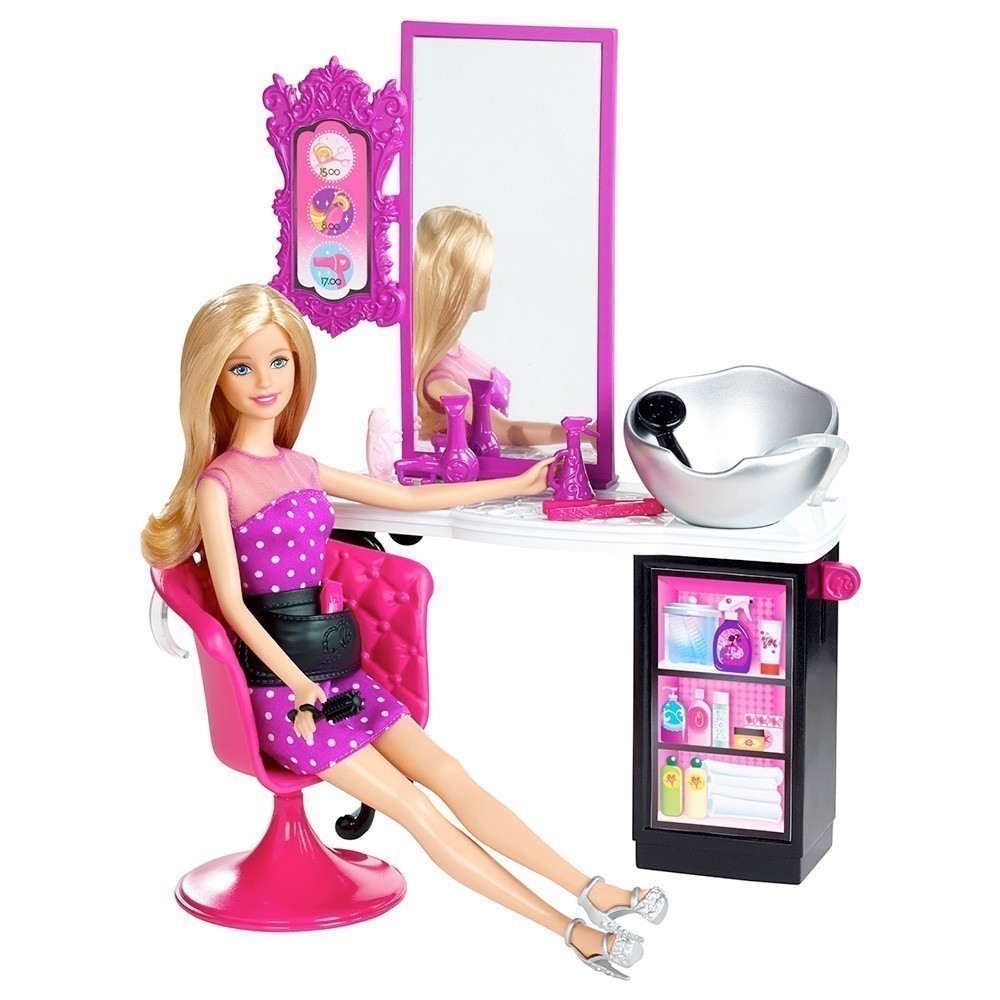 Barbie - Style Salon Playset