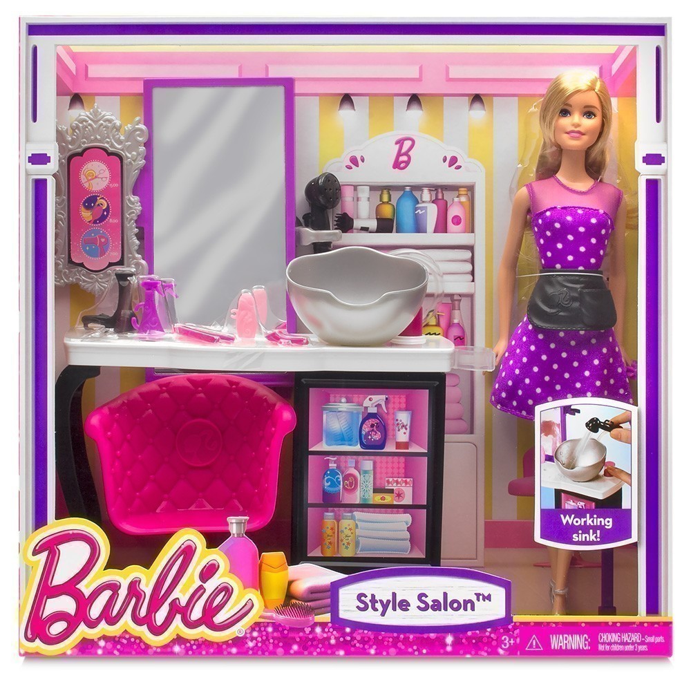 Barbie - Style Salon Playset - Online Toys Australia