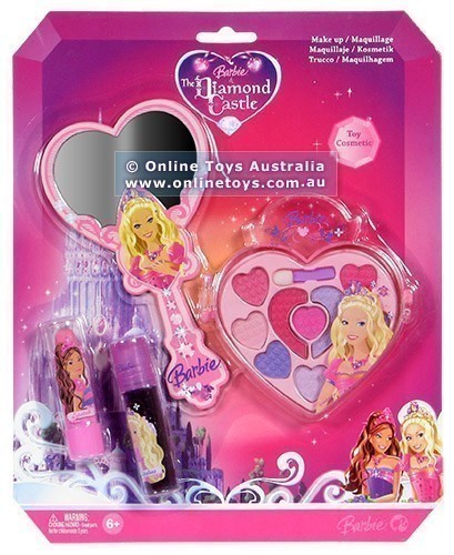 Barbie - The Diamond Castle - Make Up Set - Online Toys Australia