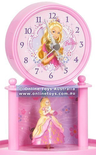 Barbie - The Diamond Castle - Musical Dome Clock - Close Up