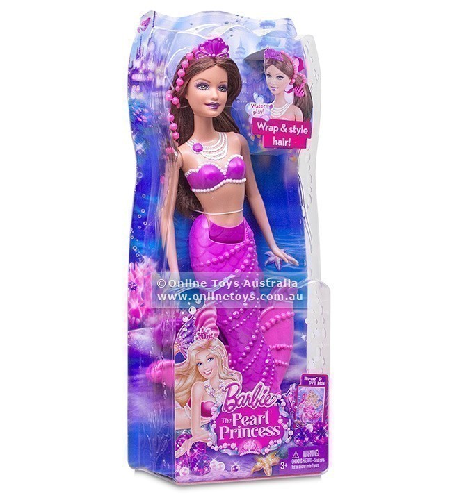 Barbie - The Pearl Princess - Mermaid Co-Star Doll BDB48