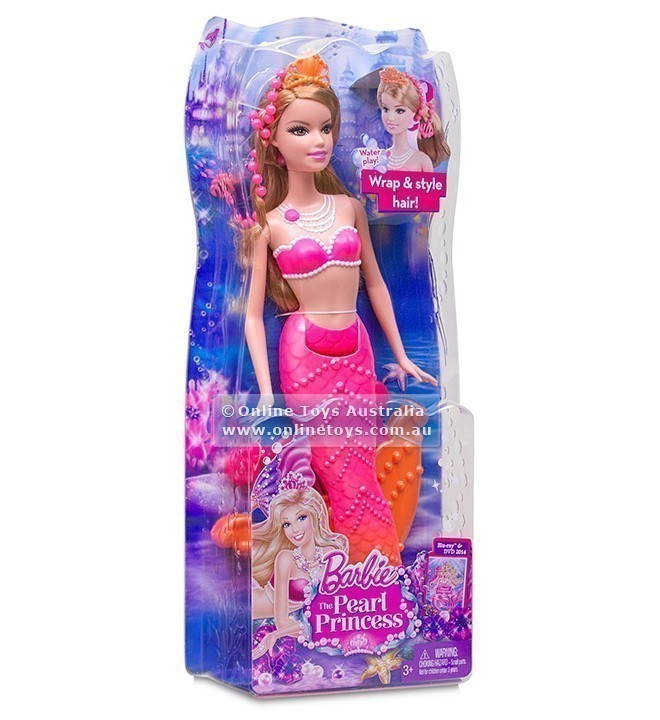 Barbie - The Pearl Princess - Mermaid Co-Star Doll BDB49