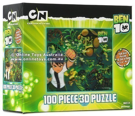 Ben 10 - 100 Piece 3D Puzzle - Alien Puzzle 1