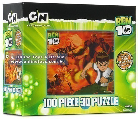 Ben 10 - 100 Piece 3D Puzzle - Alien Puzzle 2