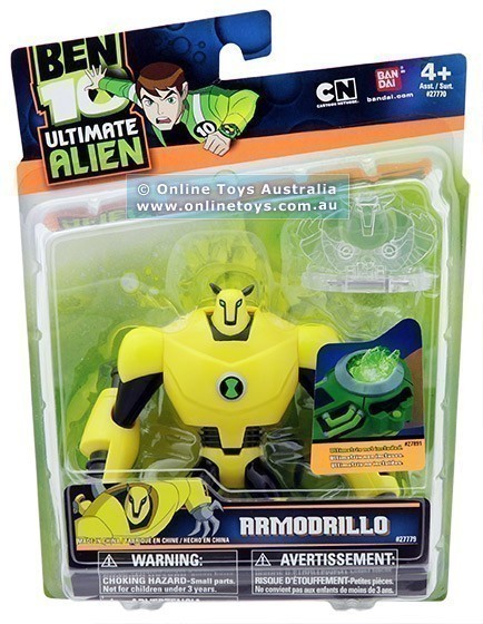 Ben 10 - Ultimate Alien - 10cm Armodrillo Alien Figure