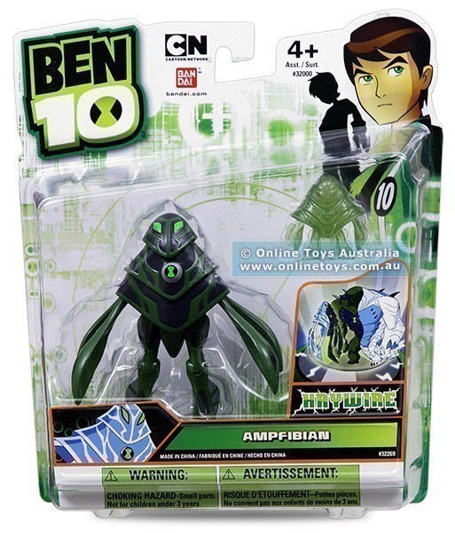 Ben 10 Ultimate Alien Haywire 10cm Ampfibian Figure Online Toys 