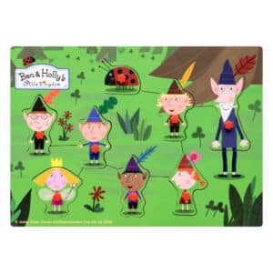 Ben & Holly's Little Kingdom - 8 Piece Peg Puzzle - Forest Adventure