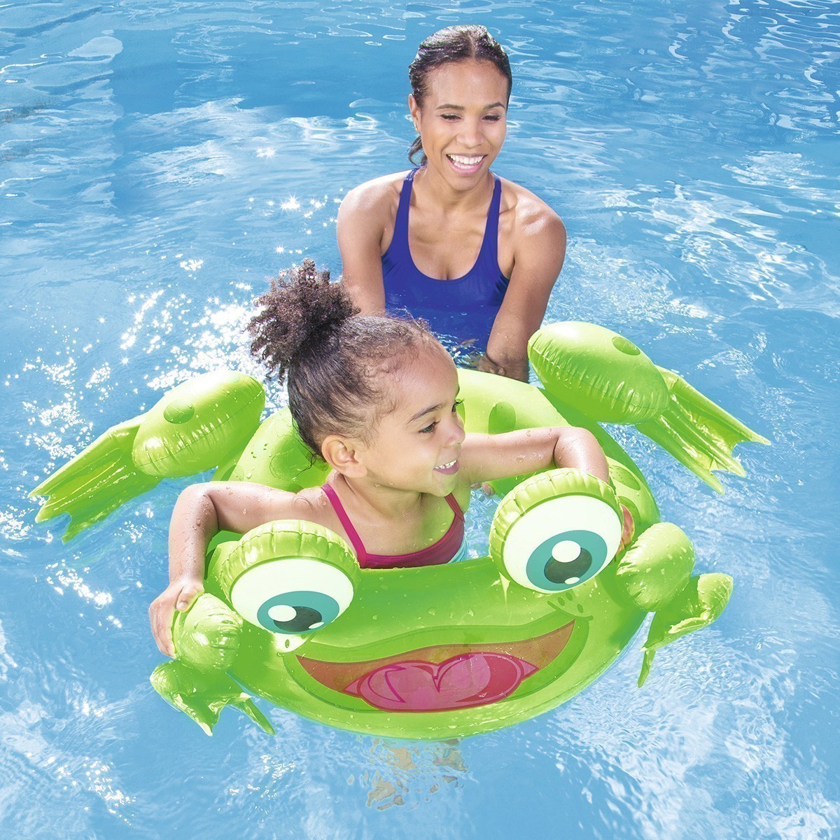 Bestway® - Animal Shaped Swim Ring - Green Frog